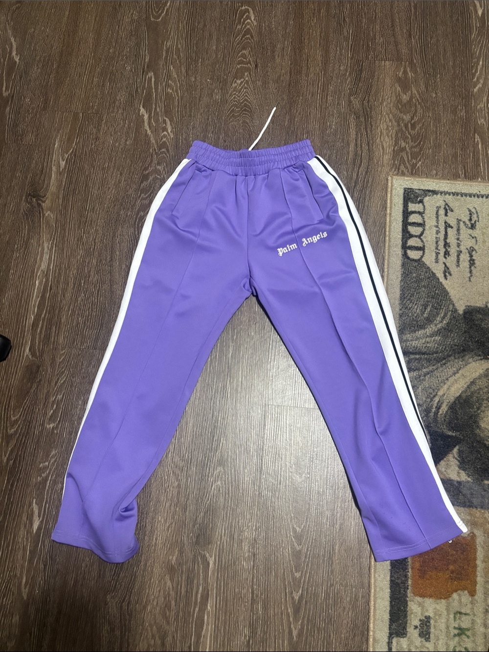 Palm Angels Joggers with White Side Stripes
